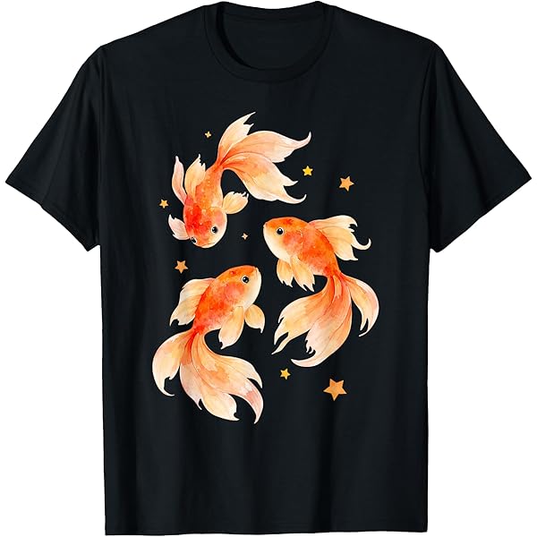 Amazon.com: Three Goldfish Moon | 3 Fish Moon Unique Goldfish